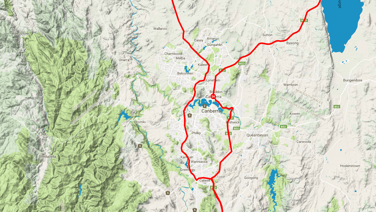 35. Canberra